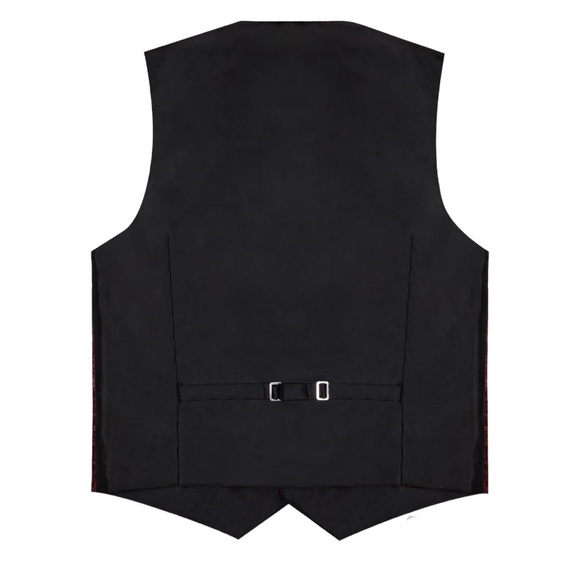 Men’s Burgundy Vest Size XXXL New - Picture 3 of 5